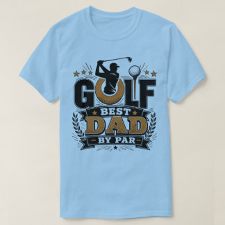 Golf Bester Vater Par Funny Golf Vater-Tag T-Shirt