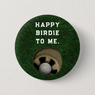 Golf Birdie Award Button