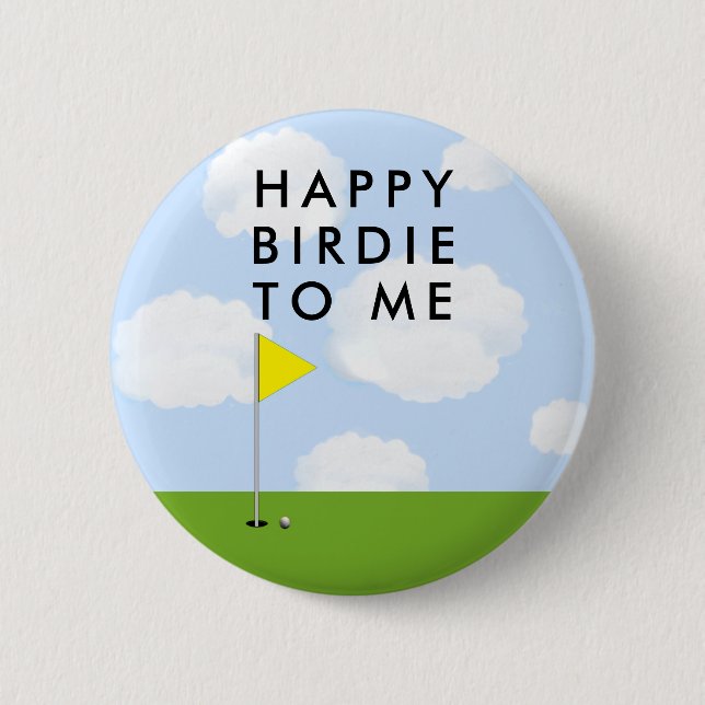 Golf Birdie Button (Vorderseite)