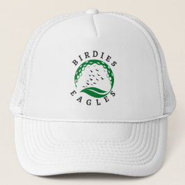 Golf Birdies Eagles | Golfspieler | Golfer Truckerkappe