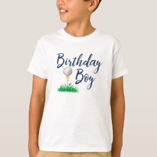 Golf Birthday Boy Shirt