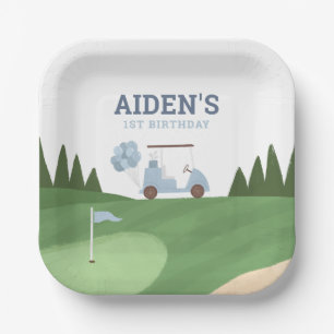 Golf Birthday Party Pappteller