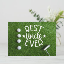 Golf Birthday T-Shirt Up for Oncle's Golf Spektaku