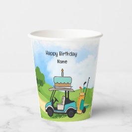 Golf Birthday Thema für Kinder-Golfer-Party Pappbecher