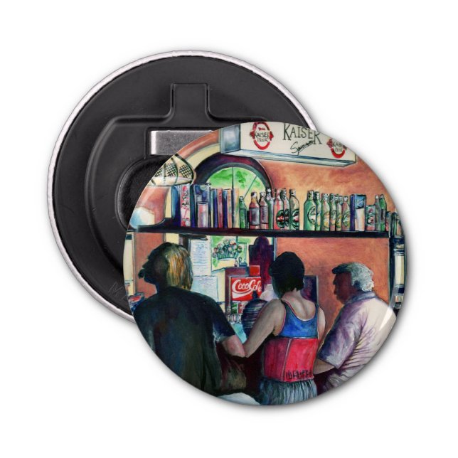 Golf Bufe, Budapest Flaschenöffner (Vorderseite)