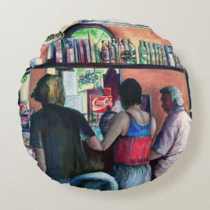 Golf Bufe, Budapest Rundes Kissen