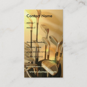 Golf bügelt Visitenkarte