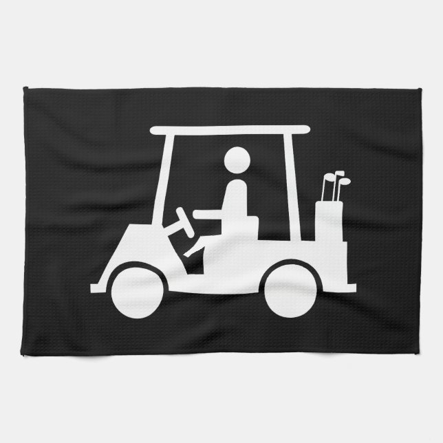 Golf-Buggy Handtuch (Horizontal)