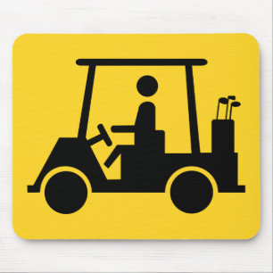 Golf-Buggy Mousepad