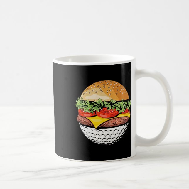 Golf Burger  Kaffeetasse (Rechts)
