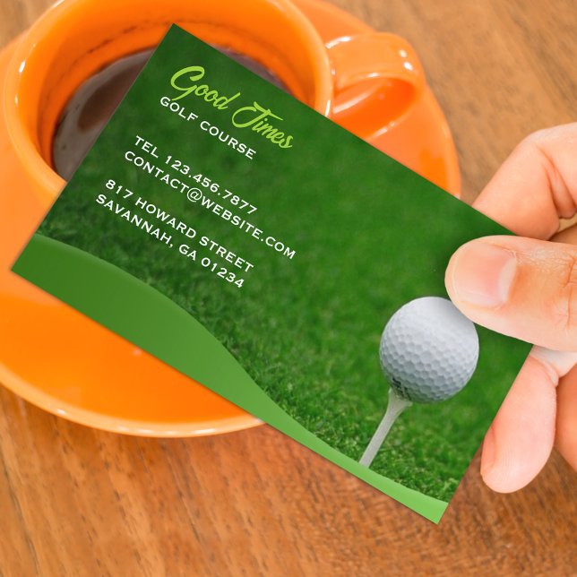 Golf Business Card Visitenkarte (Von Creator hochgeladen)