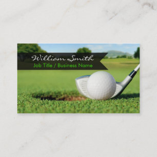 Golf Business Card Visitenkarte