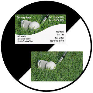 Golf Business Cards Visitenkarte