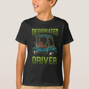 Golf Car Driver Spaß Golf Court Player Geschenk T-Shirt