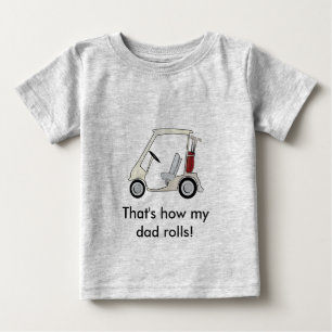 golf_cart baby t-shirt