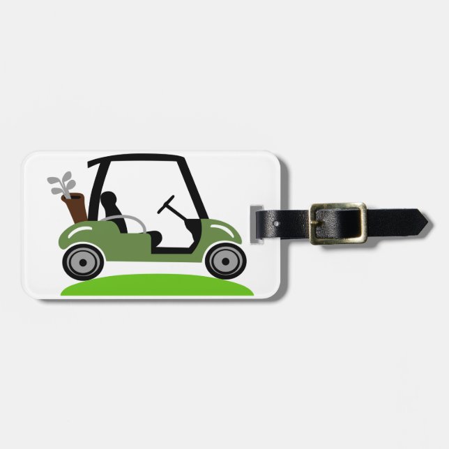 Golf Cart Gepäckanhänger (Vorderseite horizontal)