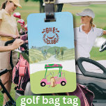 Golf Cart Landschaftlich League Club Logo-Bag Gepäckanhänger<br><div class="desc">300 dieser Golftaschen oder Gepäckanhänger sind mit einem Logo der Ladys Nine Hole League versehen. Diese Version, jetzt mit einem generischen Logo, wurde als Taschenmarke ohne Backadresse Set, die auf Anfrage leicht umgebaut werden kann. HINWEIS: Wenn Sie mehrere Pakete bestellen, schlagen Sie vor, Ihre Änderungen bei uns vor der Bestellung...</div>