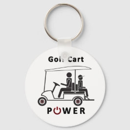 Golf Cart Power Schlüsselanhänger