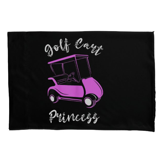 Golf Cart Princess Golf Club Kissenbezug (Vorderseite)
