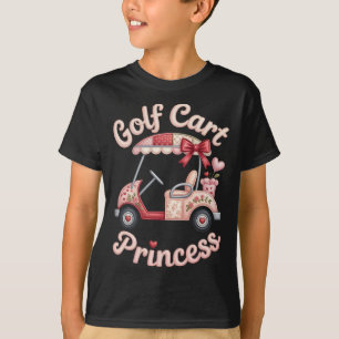 Golf Cart Prinzessin Coquette Golf Cart Geliebte V T-Shirt
