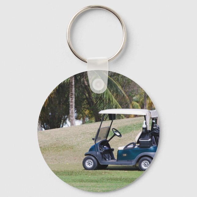 Golf Cart Schlüsselanhänger (Vorderseite)