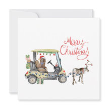 Golf Cart Weihnachten