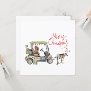 Golf Cart Weihnachten