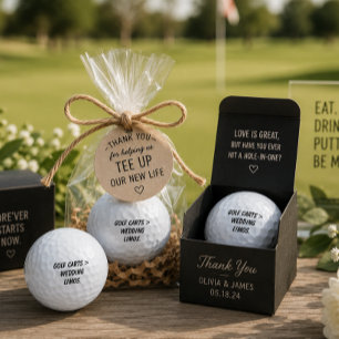 'Golf Carts > Hochzeitslimousinen' Lustiges Hochze Golfball