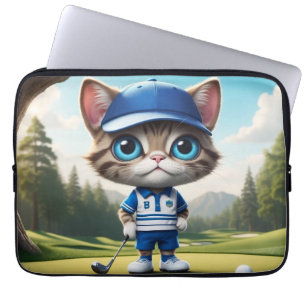Golf Cat Laptopschutzhülle