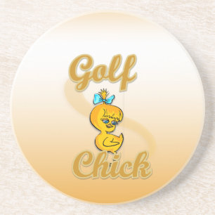 Golf Chick Untersetzer