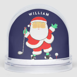 Golf Christmas Holiday Gift Schneekugeln