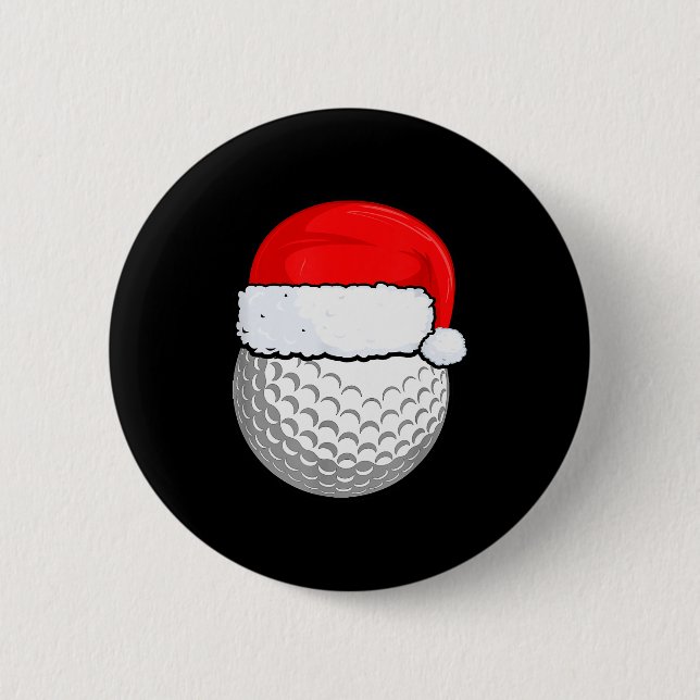 Golf Christmas Pajama Shirt, Men Women Kids  Button (Vorderseite)