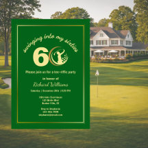 Golf Classic Green Golden Player 60. Geburtstag  I