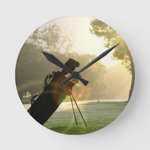 Golf Clock Runde Wanduhr