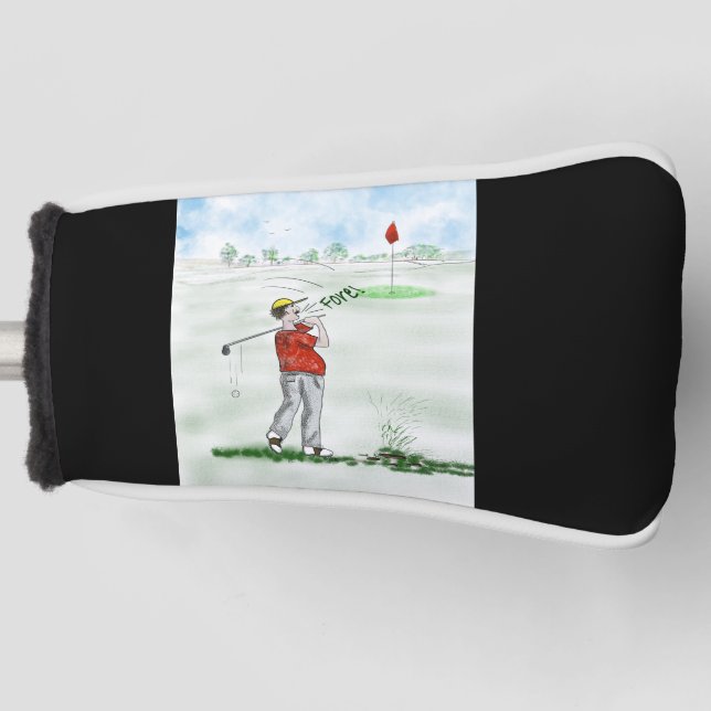 Golf Club Cover Headcover (Vorderseite)
