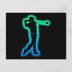 Golf Club Golfer Kinder Jungen Herren Golfspielen Begleitkarte