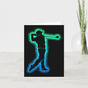 Golf Club Golfer Kinder Jungen Herren Golfspielen Karte