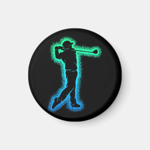 Golf Club Golfer Kinder Jungen Herren Golfspielen Magnet