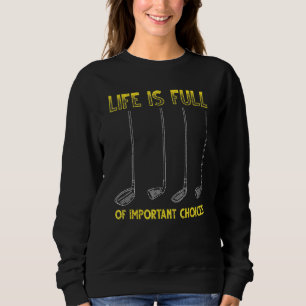 Golf Club Golfplatz Golf Golf Golfplatz Hobby Golf Sweatshirt