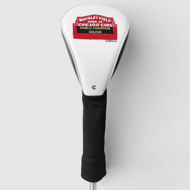 Golf Club Head Cover | Weltmeister Golfer Headcover (Vorderseite)