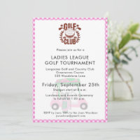Golf Club Ladys League Turnier Logo
