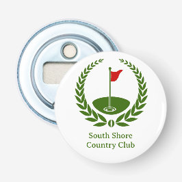 Golf Club Logo Custom Classic Golf Flag Flaschenöffner