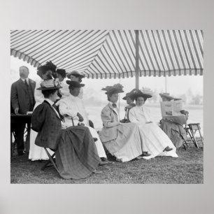 Golf Club Mode, 1908 Poster