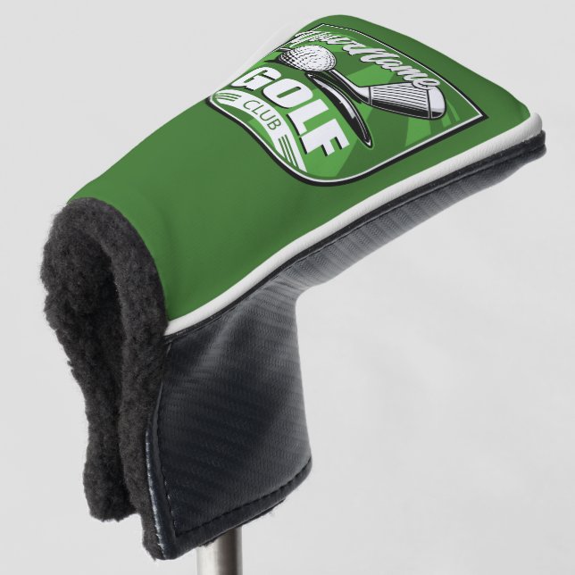 Golf Club NAME Pro Golfer Player Personalisiert Golf Headcover (3/4 Vorderseite)
