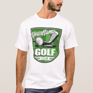 Golf Club NAME Pro Golfer Player Personalisiert T-Shirt