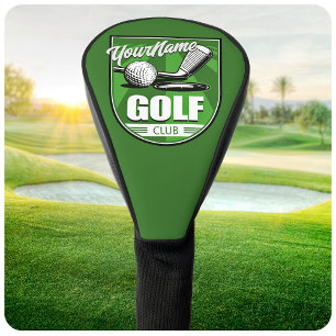 Golf Club NAME Pro Golfer Spieler Personalized Headcover