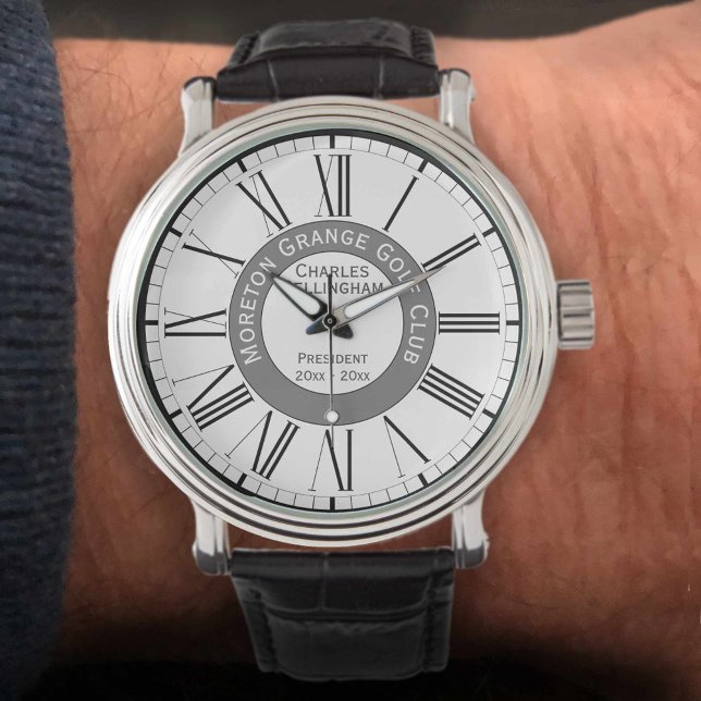 Golf Club oder Golfpräsident oder Vorsitzender Armbanduhr (Von Creator hochgeladen)