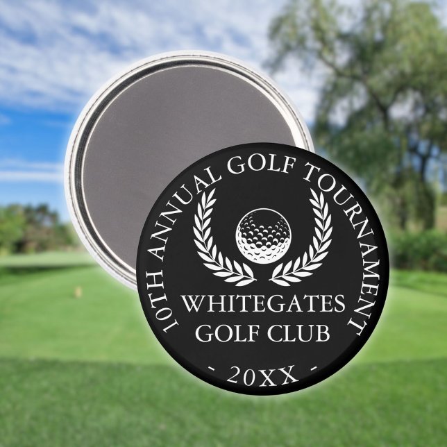 Golf Club Turnier Personalisiert Magnet (Golf Club Tournament Personalized Magnet)