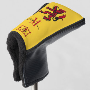 Golf Clubs, mit Monogramm & schottisch, Rampant G Headcover