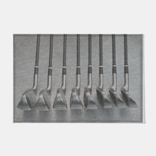 Golf Clubs Rudel, einfache Golfspieler Fußmatte